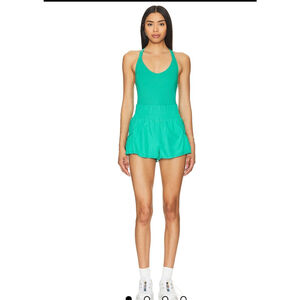 REVOLVE X FP Movement Get Your Flirt On Shortsie In Sport Green Small NWT
